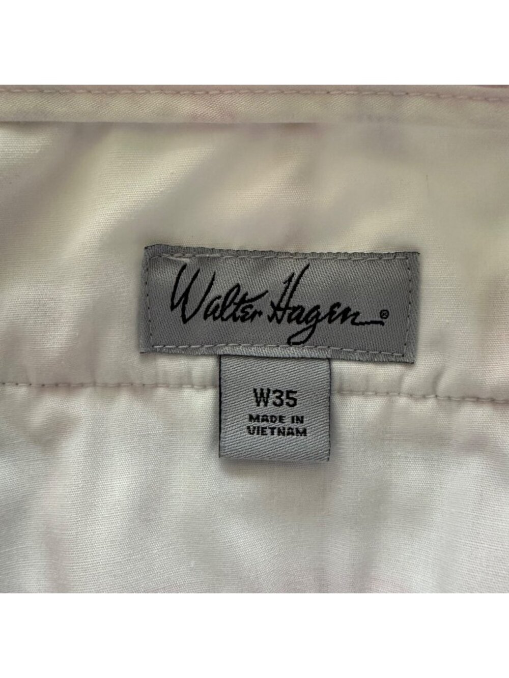 Walter Hagen Mens Plaid Golf Shorts W35 Polyester Blend Pink & Blue Resort - Picture 7 of 9